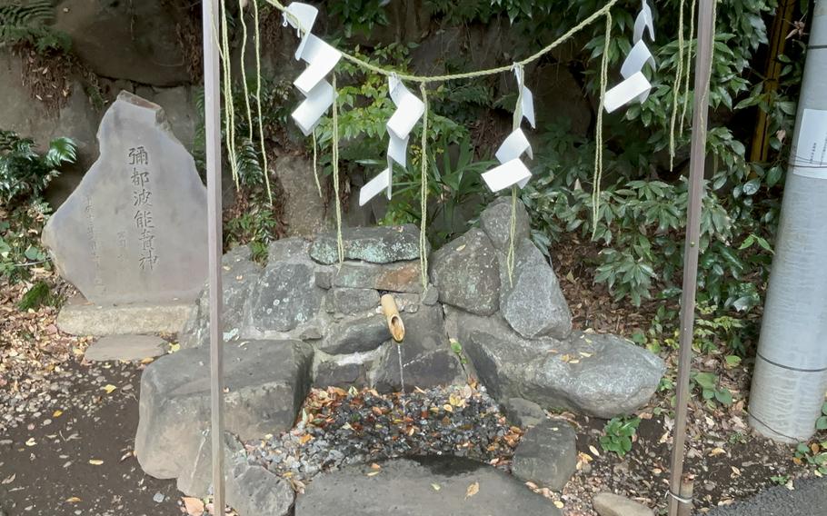 Zama Shrine spring water